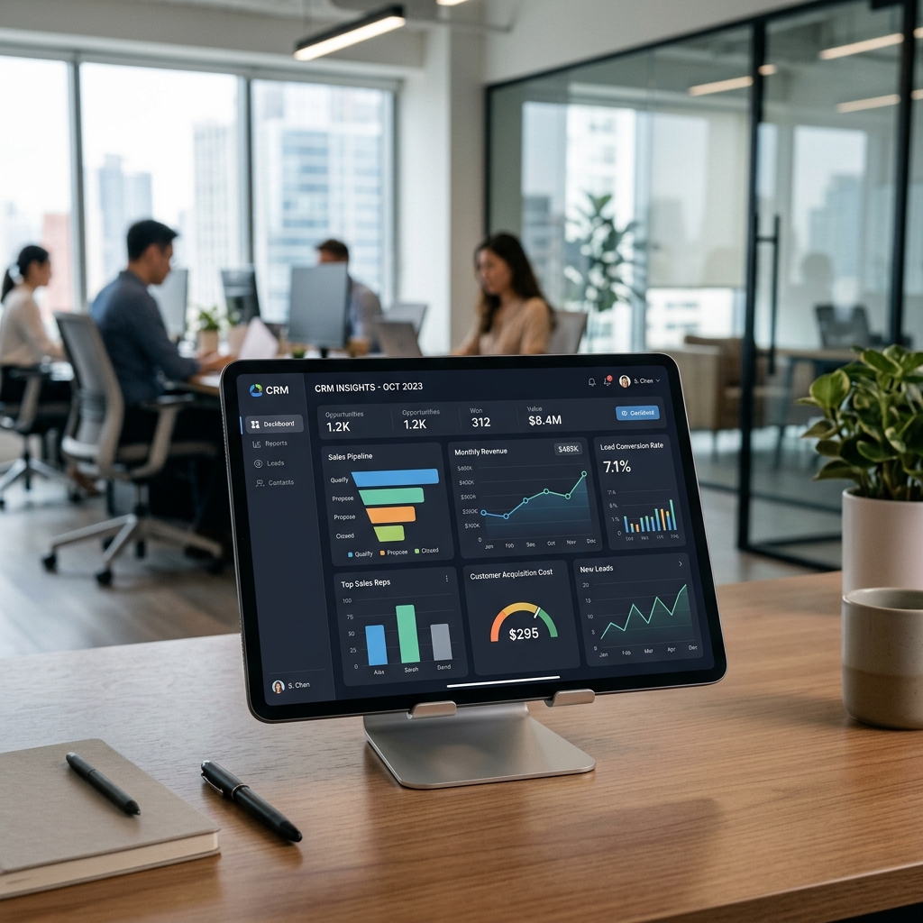 Triển khai hệ thống CRM và tự động hóa